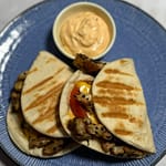 Gezonde kipdij flatbread